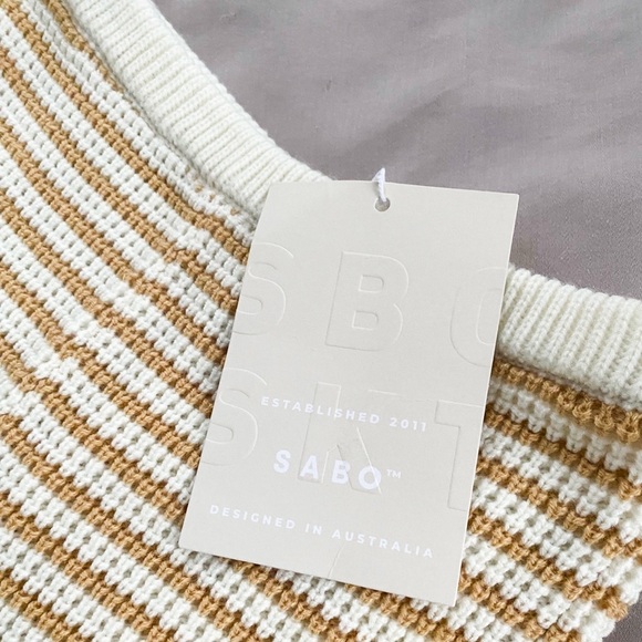 NWT Sabo Skirt Samia Knit Shorts, Size Small - Picture 5 of 12